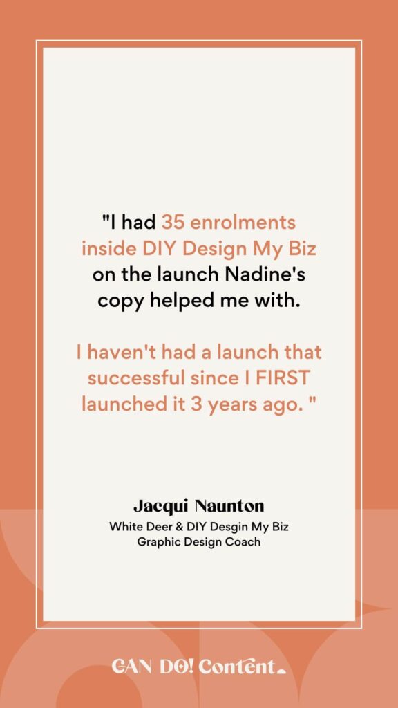 Jacqui Naunton from White Deer had this to say about our collaboration