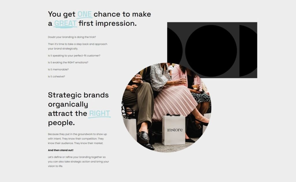 behind the scenes of brand messaging strategy for Endure Collective