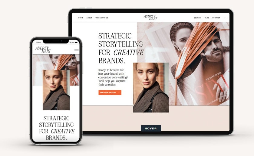 Nadine Nethery shares the best Showit website templates for photographers, coaches and creatives... Emma Troy is one of them!