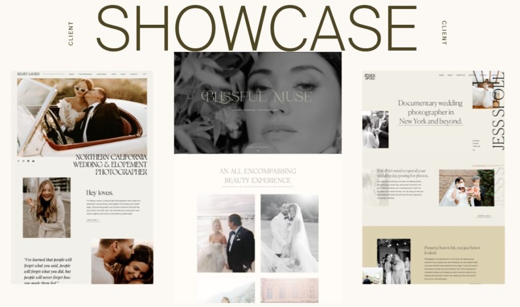 Nadine Nethery shares the best Showit website templates for photographers, coaches and creatives... Buffalo Creative is one of them!