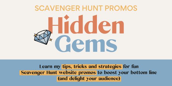 Nadine Nethery talks guests on the Cubicle to CEO Podcast and shares her website scavenger hunt promotion
