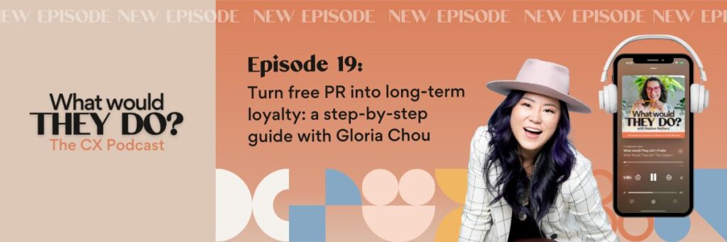 Gloria Chou is sharing tips to land free pr and pitch the media