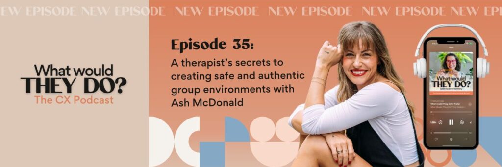 Ash McDonald is sharing tip on how to create safe group environments in group programs